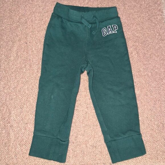 GAP Other - baby Gap size 2 years Logo green Pull-On Joggers